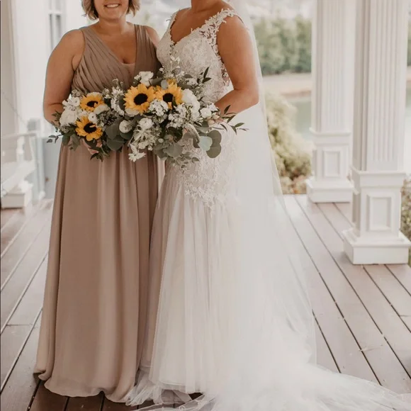 adrianna papell platinum bridesmaid dress style 40121 Adrianna Papell Platinum Bridesmaid Dress Style 40121